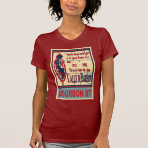 Camiseta Bourbon Rua Nova Orleans