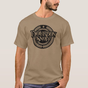Camiseta Bourbon Snob - bebida engraçada de uísque