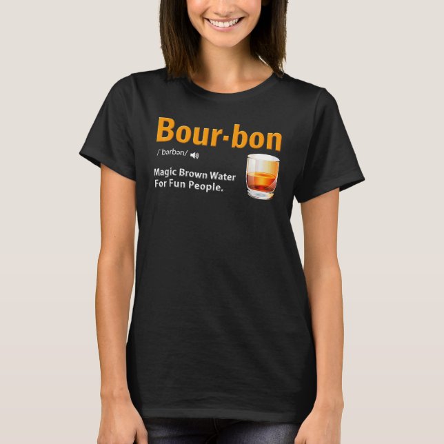 Camiseta Bourbon Whiskey Definição 1 (Frente)