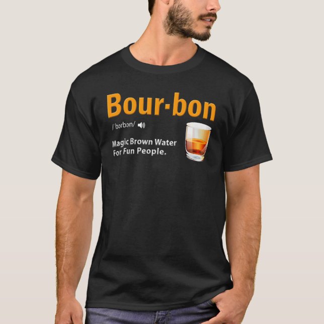 Camiseta Bourbon Whiskey Definição 2 (Frente)