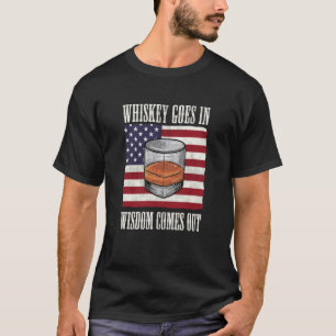Camiseta Bourbon Whiskey entra na sabedoria sai 2