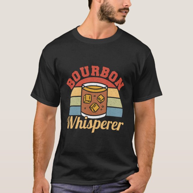 Camiseta Bourbon Whisperer Whiskey (Frente)