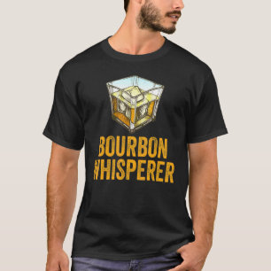 Camiseta Bourbon Whisperer Whiskey Com Ditos