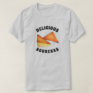 Camiseta Bourekas Savory Paery Comida israelense Cuisine ju