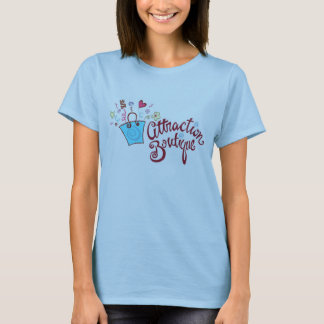 Camiseta boutique da atração