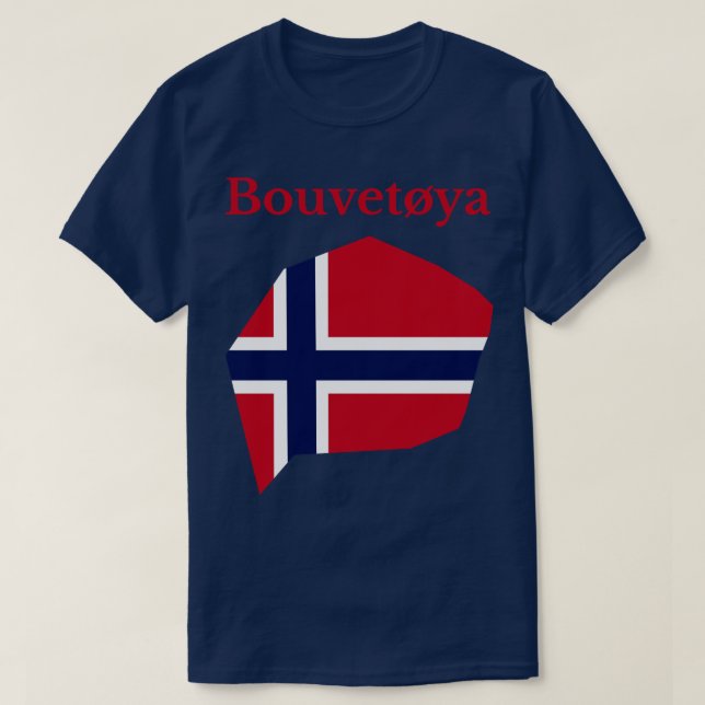 Camiseta Bouvet Island Norway (Frente do Design)