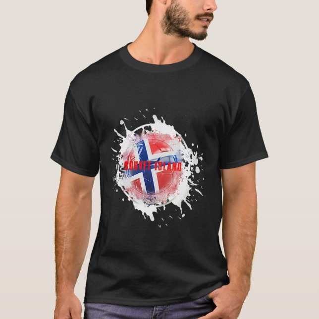 Camiseta Bouvet Island Splash (Frente)