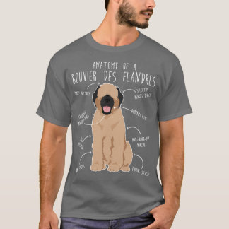 Camiseta Bouvier Des Flandres Fawn Cream Anatomia 1