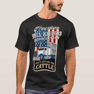 Camiseta Bovinos americanos Bull Haulers Assoc