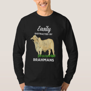 Camiseta Bovinos Zebu, Facilmente Distraídos