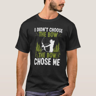 Camiseta Bowfishing The Bowe Chose Me Airboat Fisherman Bow