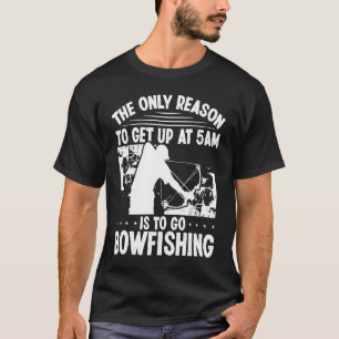Camiseta Bowhunter Levante cedo o jogador de boliche Archer