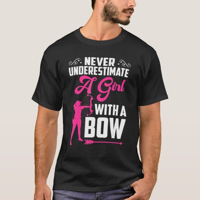 Camiseta Bowhunter Shooting Fans  Archery For Girls Women (Frente)