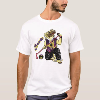 Camiseta Bowie com a banda