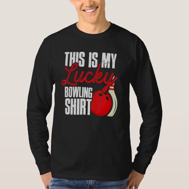 Camiseta Bowler Esta É A Minha Boliche De Boliches (Frente)
