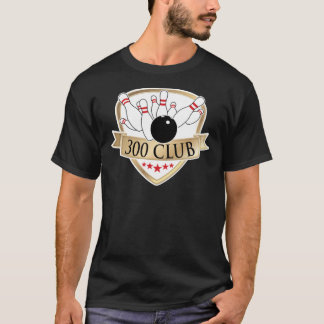 Camiseta Bowling 300 Club - Perfect Game Logo Graphic
