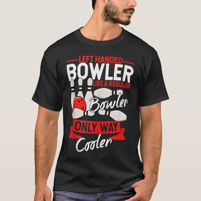 Camiseta Bowling Ball Pin Bowler Strike Bowling Fanatic Bow (Frente)