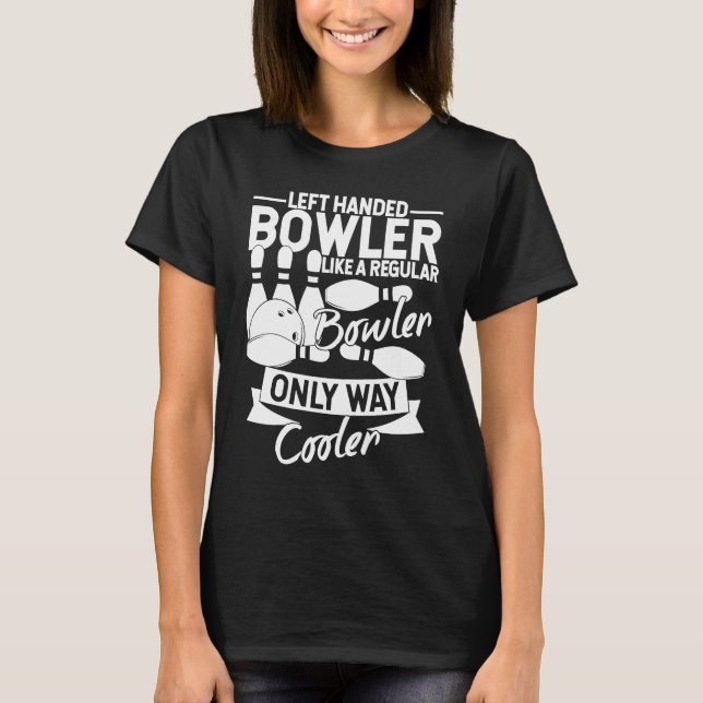 Camiseta Bowling Ball Pin Bowler Strike Bowling Team Bowlin (Frente)
