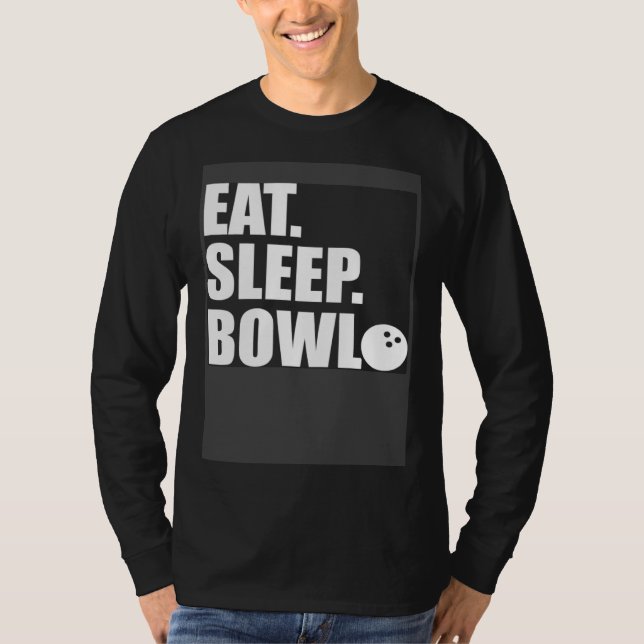 Camiseta Bowling  Bowler Sport  Bowling Coach Bowling Pins  (Frente)