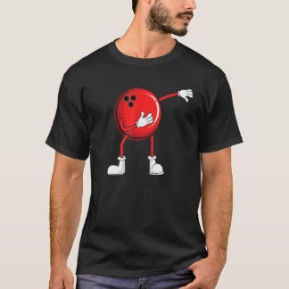 Camiseta Bowling Dabbing Ball Men Women Kids Youth Mom Alle