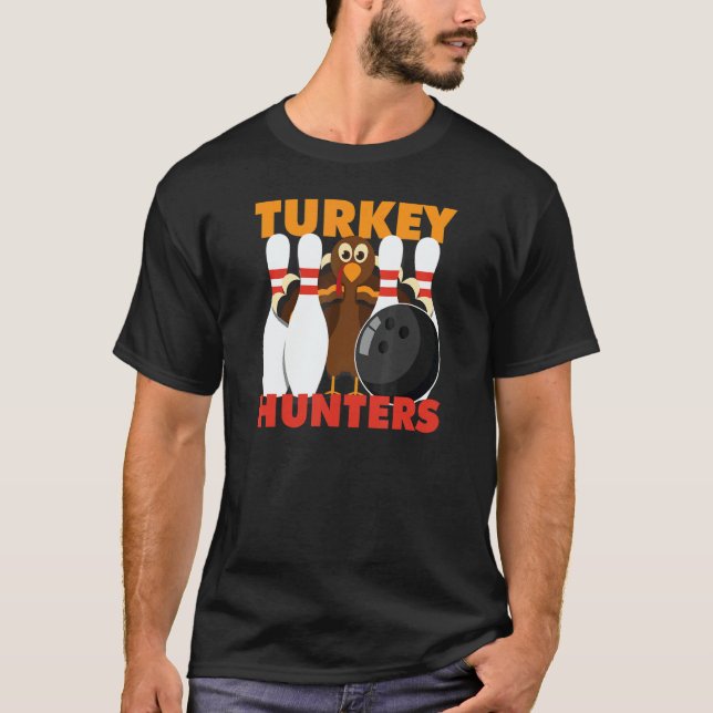 Camiseta Bowling   Turkey Hunters (Frente)