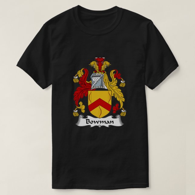 Camiseta Bowman Coat of Arms  Bowman Family Crest Essential (Frente do Design)