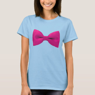 Camiseta Bowtie Bikini a rosa