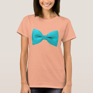 Camiseta Bowtie Bikini em azul