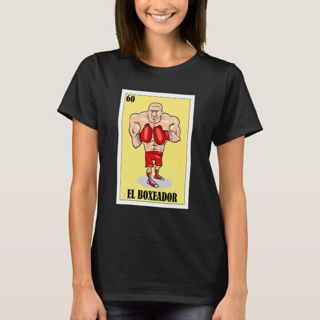 Camiseta Boxador mexicano El Boxeador 2 (Frente)