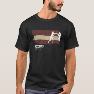 Camiseta Boxando Letônia de Combate a Boxing