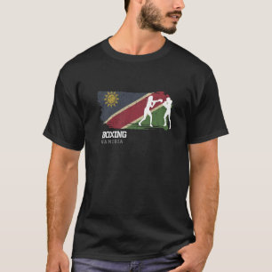 Camiseta Boxando Namíbia Combate a Boxing