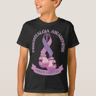 Camiseta Boxas de Fita de Sensibilização Luvas Fibro de Com