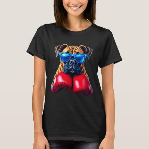 Camiseta Boxe Cachorro Boxer Alemão Kickboxing Legal