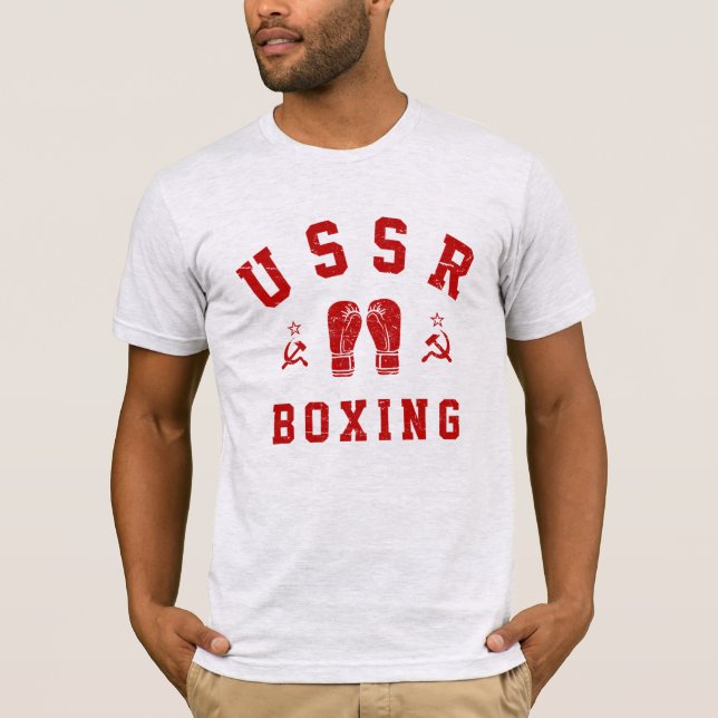 Camiseta Boxe da URSS (Frente)