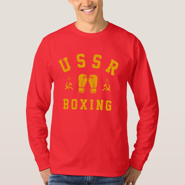 Camiseta Boxe da URSS (Frente)