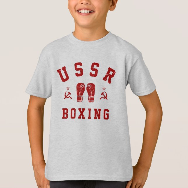 Camiseta Boxe da URSS (Frente)