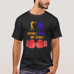 Camiseta Boxe e Hóquei Um Esporte