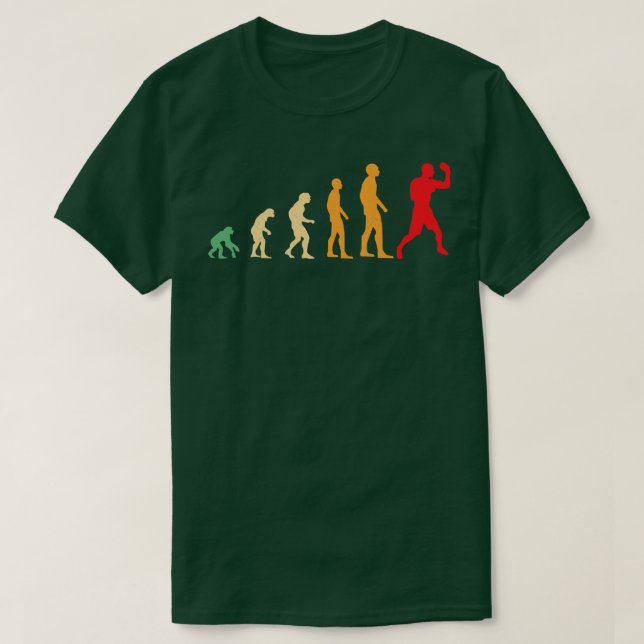 Camiseta boxe engraçada 7 (Frente do Design)