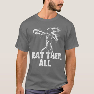 Camiseta Boxe feminino - Derrote todos