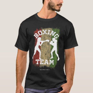 Camiseta Boxe Feminino Hungria Esportes de Combate Lutadora