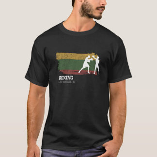 Camiseta Boxe Lituânia Esportes de Combate Lutador Boxe 1