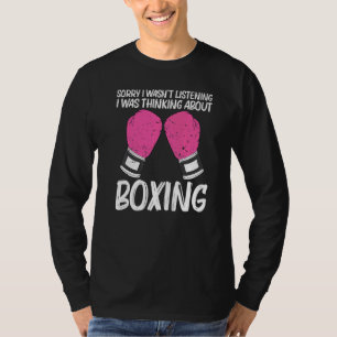 Camiseta Boxe Para Homens e Mulheres Luta de Boxeador