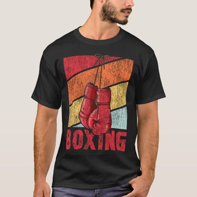 Camiseta Boxe Retro Vintage (Frente)