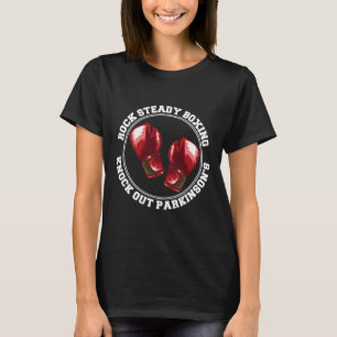 Camiseta Boxe Rock Steady Derruba Lutador de Parkinson Re