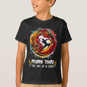 Camiseta Boxe Tailandesa MMA Kickboxing Tailândia Oito Memb