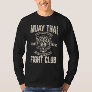Camiseta Boxe Tailandesa Muay Thai Kickboxing Lutador Trai