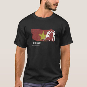 Camiseta Boxe Vietnã Esportes de Combate Lutador Boxe 1