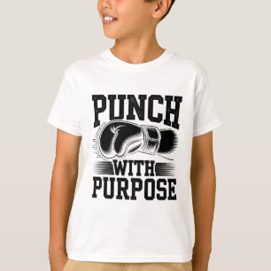 Camiseta Boxeador Caixa de Propósito Boxeador Esportes Forç