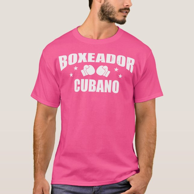 Camiseta Boxeador Cubano Cubano Boxer (Frente)
