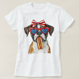 Camiseta Boxeador Patriótico